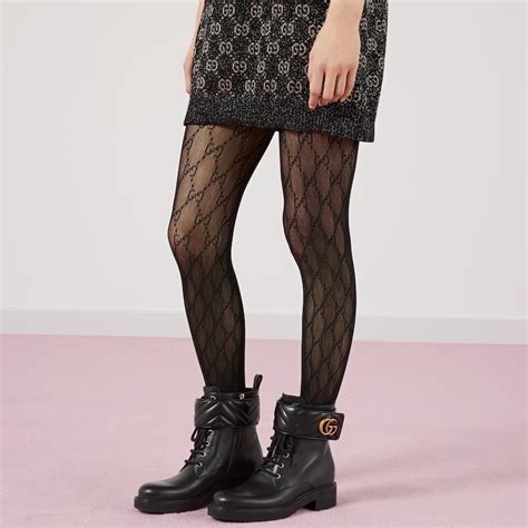 gucci collant noir gg|collants Gucci femme.